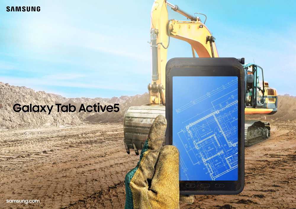Give your frontline team a tablet that's more than up for the job with Galaxy Tab Active5.