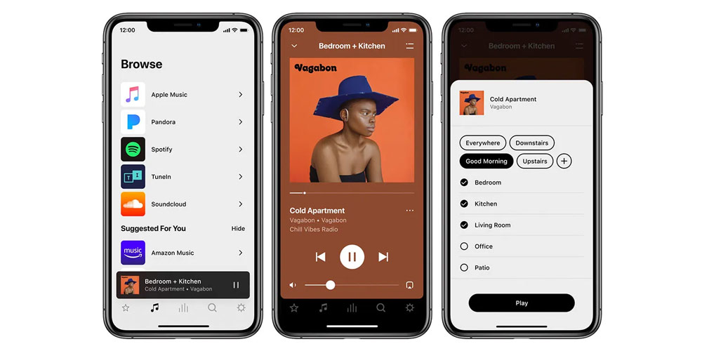 The updated app makes it even simpler for you to search for content, control the sound, and personalise your listening experience with new features like saved room groups.