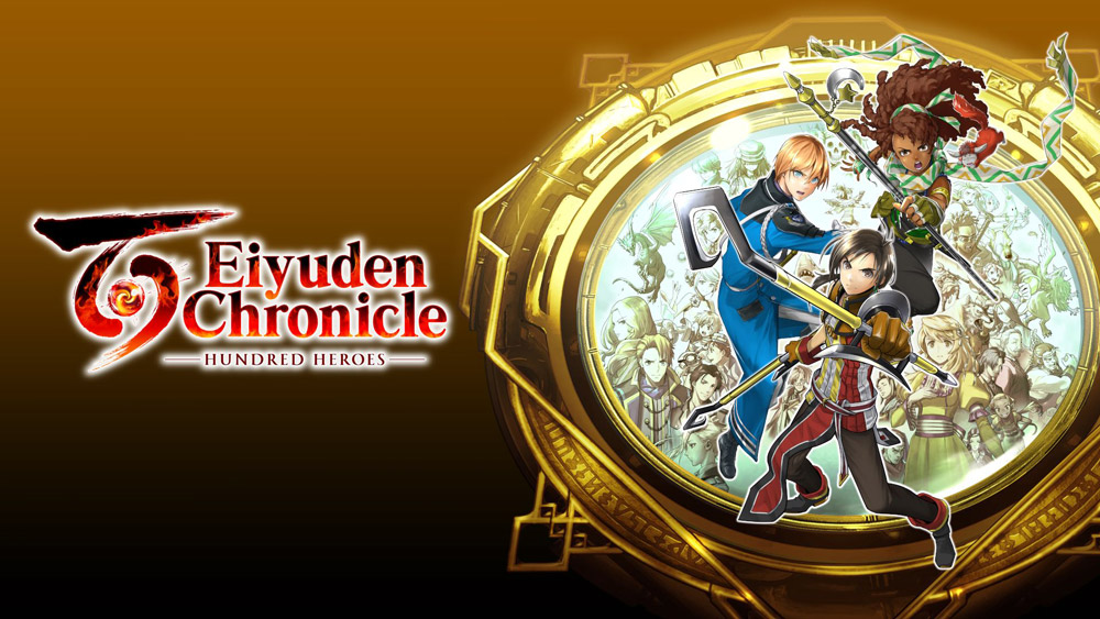 Gather your allies for Eiyuden Chronicle: Hundred Heroes, the grand JRPG adventure. Assemble your 6-party team from a cast of over a hundred heroes and shape your destiny in this lush, hand-crafted 2.5D world brimming with war, intrigue, and magic.