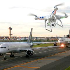 drone-in-airport