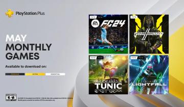 PlayStation Plus Monthly Games for May: EA Sports FC 24, Ghostrunner 2, Tunic, Destiny 2: Lightfall 