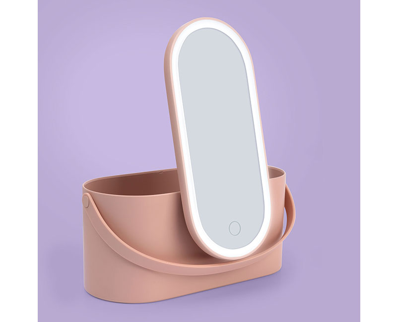 Sentio Φορητό Make-up Box με Καθρέφτη LED