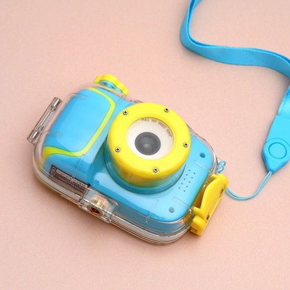 Sentio Αδιάβροχη Παιδική Κάμερα Μπλε-Κίτρινο