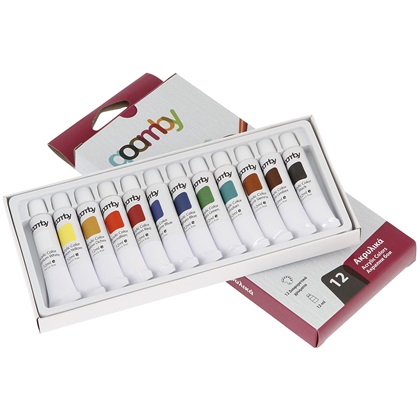 Goomby Σετ Ακρυλικά 12 x 12 ml