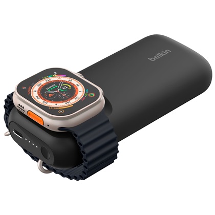 Belkin Powerbank με ασύρματη φόρτιση 10000 mAh 1 Θέσης Μαύ