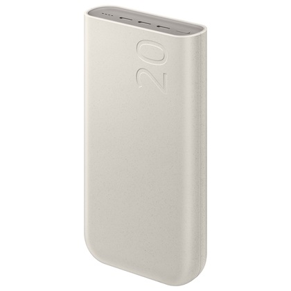 Samsung Powerbank 20000 mAh 3 Θέσεων Beige 45W