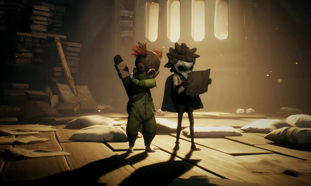 The two heroes of the new Little Nightmaires 3 