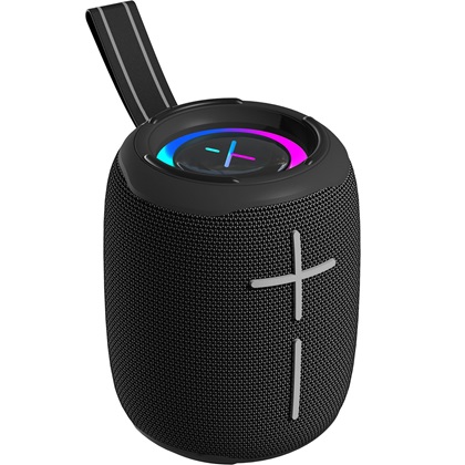 Turbo-X Ηχεία Bluetooth Drum Μαύρο
