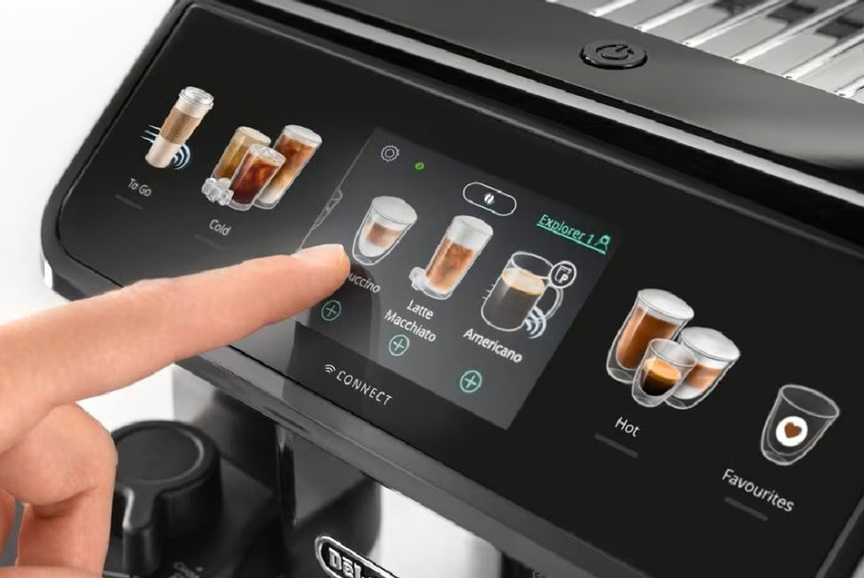Delonghi Καφετιέρα Espresso Αυτόματη ECAM450.86.T Eletta Explore