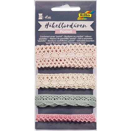 Folia Κορδέλες σε 4 pastel αποχρώσεις