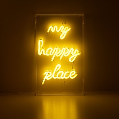 Sentio Neon Light Box My Happy Place