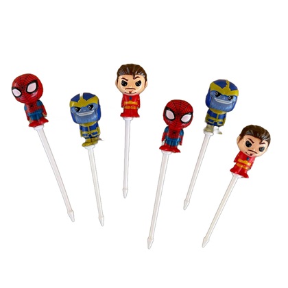 #lunchboxaki Snack Picks(πηρουνάκια) Saviors 6τεμ.