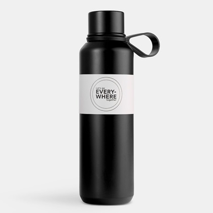 Παγούρι Θερμός 600ml Black Sentio