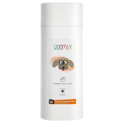 Goomby Μολύβια Μηχανικά Χρωματιστά 24τεμ.