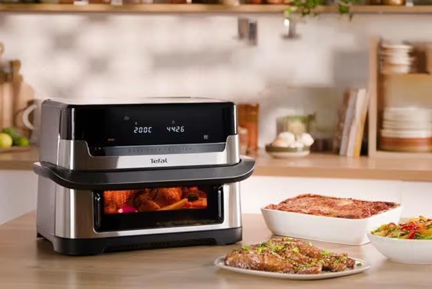 Tefal Φριτέζα Αέρος EY922DE0 Dual Easy Fry Flex