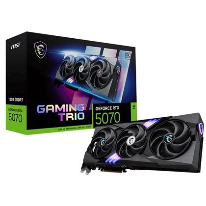 MSI VGA GeForce RTX 5070 GAMING TRIO OC 12 GB