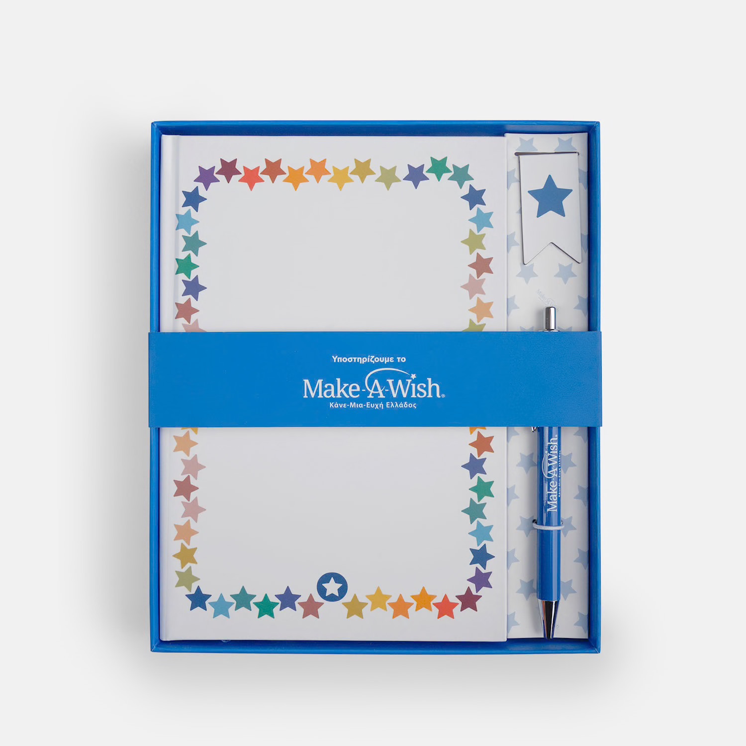 Sentio Σετ Σημειωματάριο Λευκό Make-A-Wish Ελλάδος