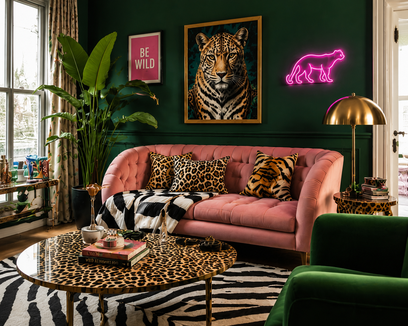 animal print home deco