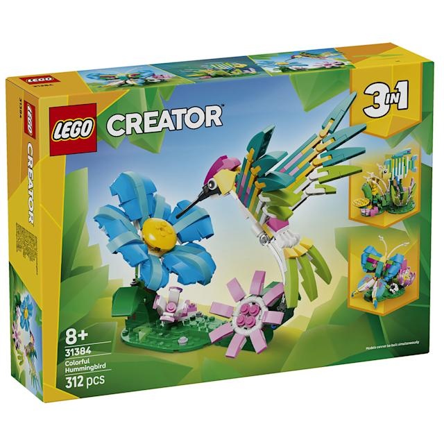LEGO Creator 3 σε 1 Άγρια Ζώα: Πολύχρωμο Κολιμπρί 31384