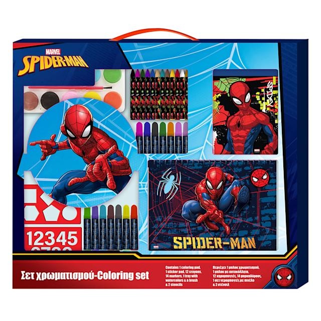 Διακάκης Set Ζωγραφικής Spiderman 31τεμ.