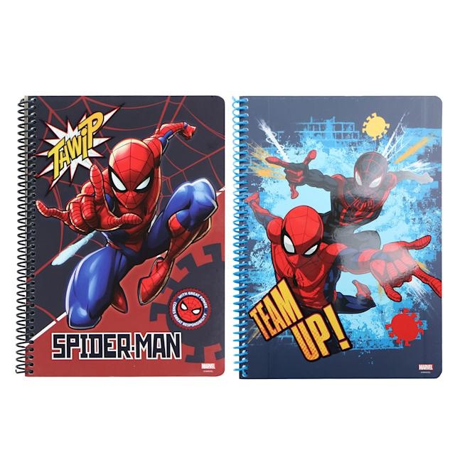 Must Team Τετράδιο Σπιράλ 17x25/2Θ Spiderman 60 Φύλλων