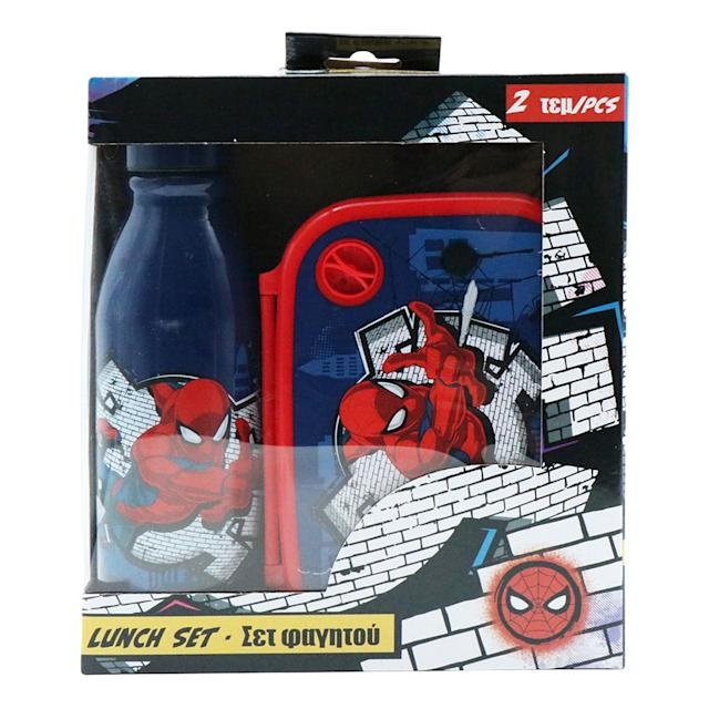 Must Team Φαγητοδοχείο & Παγούρι Spiderman
