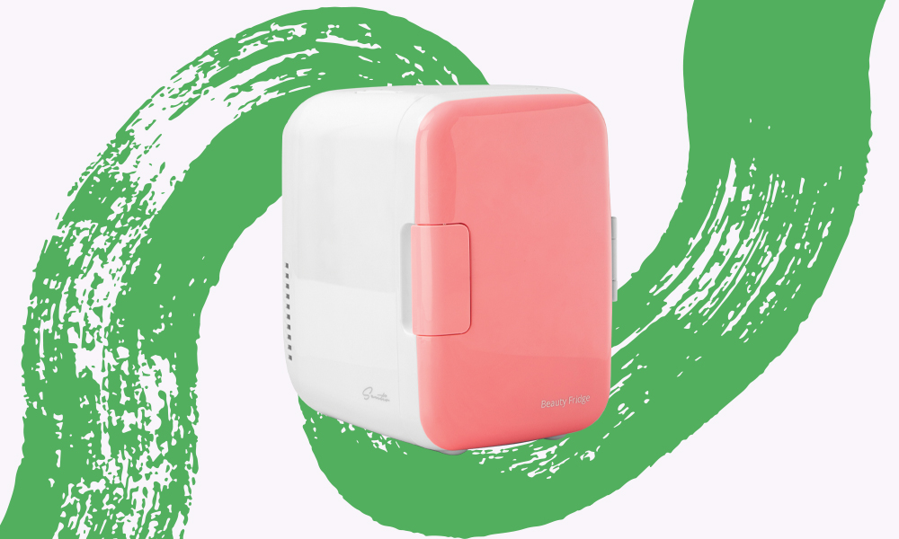 Sentio minifrige for cosmetics in pink