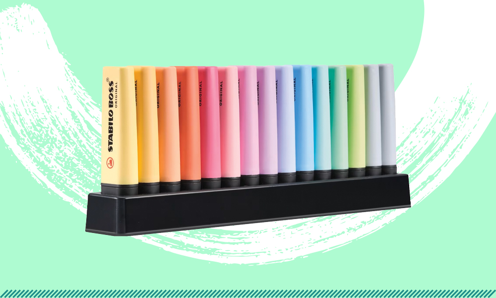 STABILO BOSS Original Pastel – Deskset 15 τεμ.