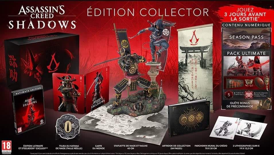 Collector’s Edition available for pre-order at participating retailers in limited quantities. Check availability with your local retailer.  Ultimate Edition copy of the game available on two discs on Xbox, one disc on PS5 and digital download on PC (no disc).