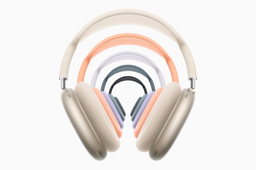 Airpods max with new colors
