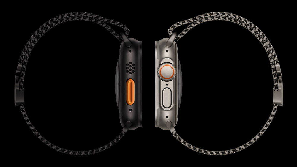 Apple Watch Ultra 2 in black titanium, Apple Watch Hermès Ultra 2, and the new Titanium Milanese Loop can be pre-ordered today, with availability beginning Friday, September 20.