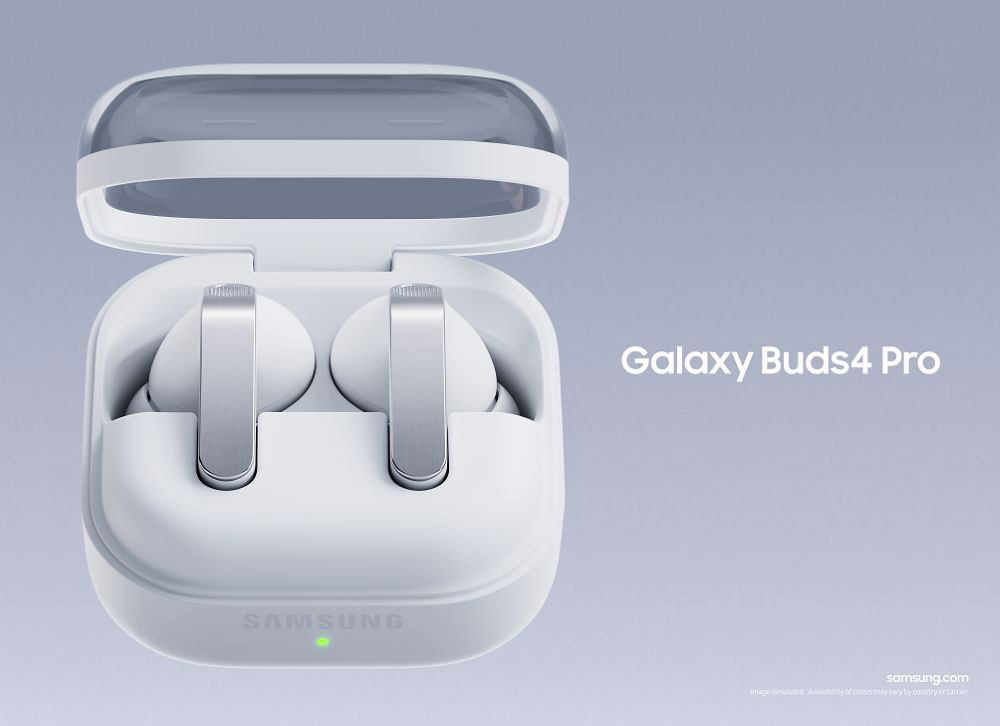 The Galaxy Buds4 series embodies precision engineering. Developed using more than 100 million global ear-shape data points and 10,000 fit simulations, the earbuds feature a refined ergonomic design that delivers lasting comfort, even during extended wear.