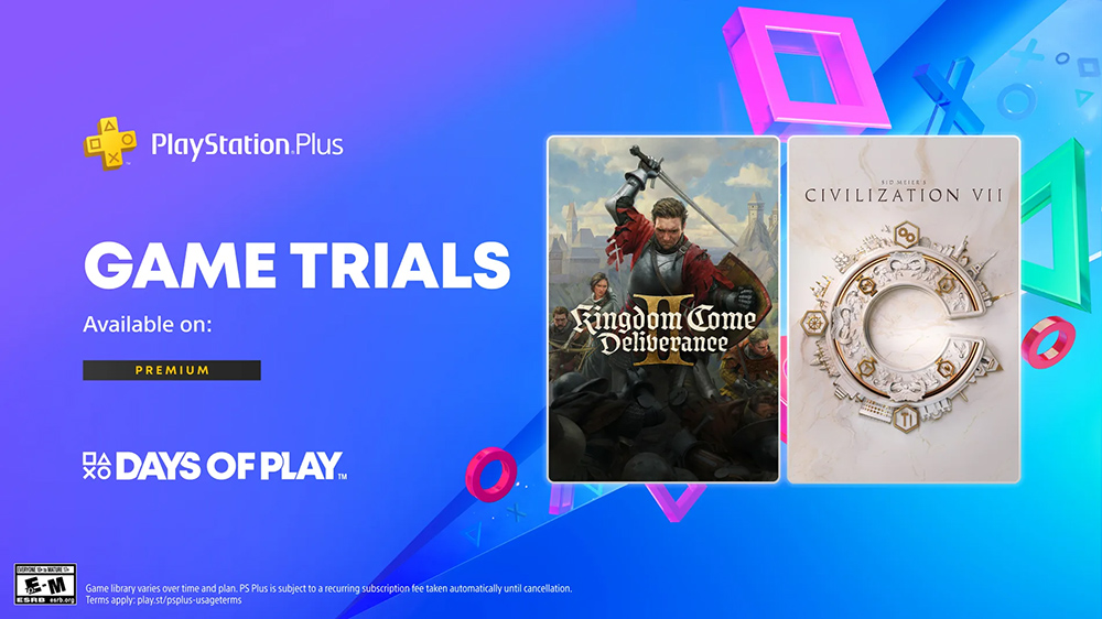 PS Plus Game Trials