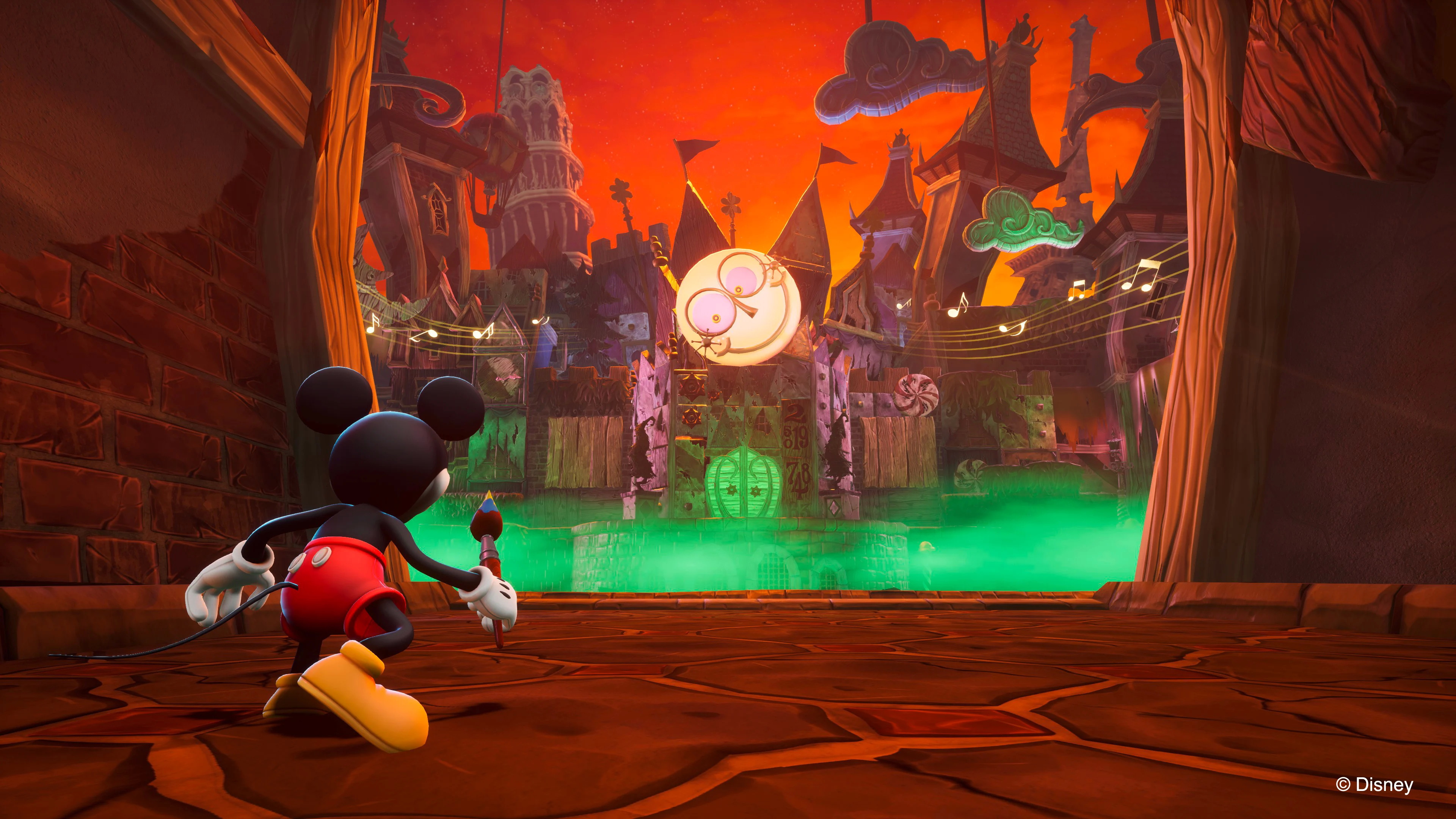 scene from Epic Mickey