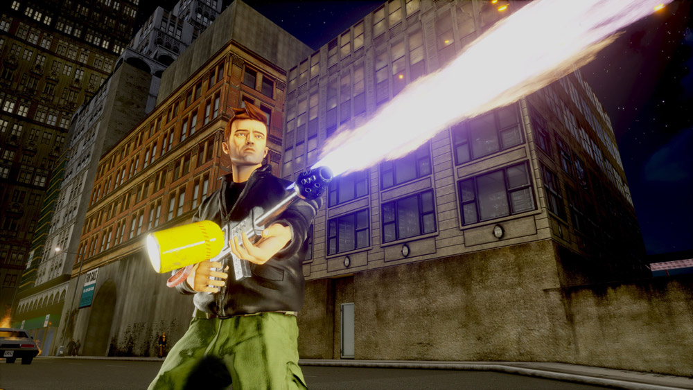 GTA III Flame Thrower