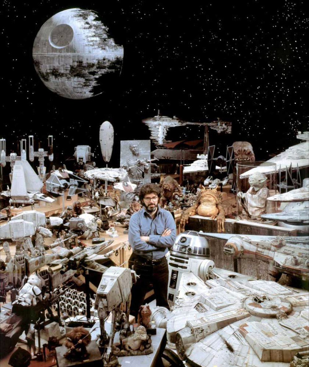 George Walton Lucas Jr. is an American filmmaker and philanthropist. He created the Star Wars franchise and its fictional universe, the Indiana Jones franchise, and founded Lucasfilm, LucasArts, Industrial Light & Magic and THX.