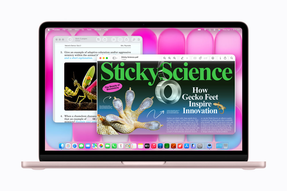 Answering email, taking video calls, browsing the web, updating after⁠-⁠school schedules, sharing photos — master your to⁠-⁠do list with MacBook Neo.