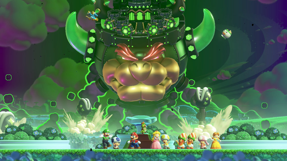 Mario is always ready to help a friend, take on a new challenge, or jump on a Koopa's head!