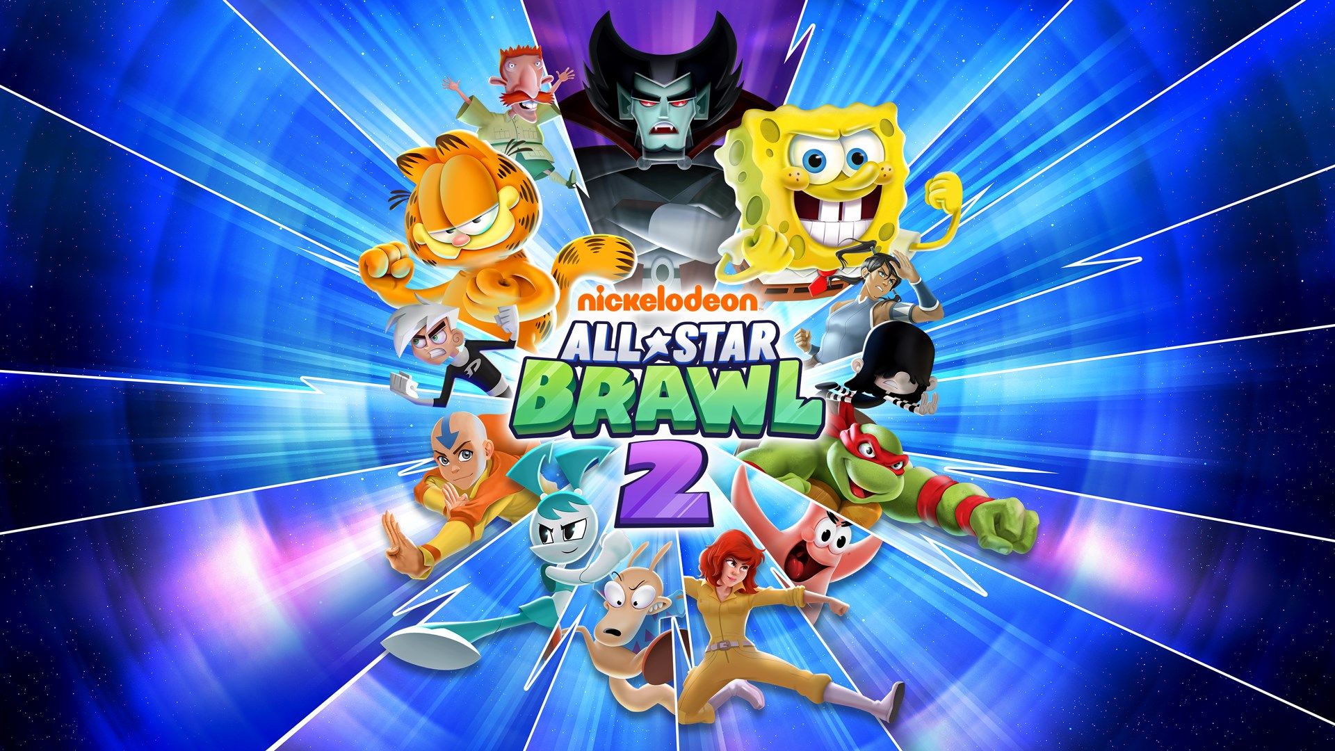 Nickelodeon All Star Brawl key visual 
