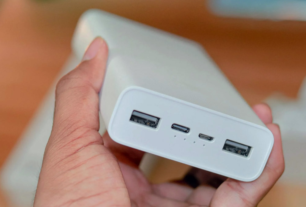 Power Banks can have many ports