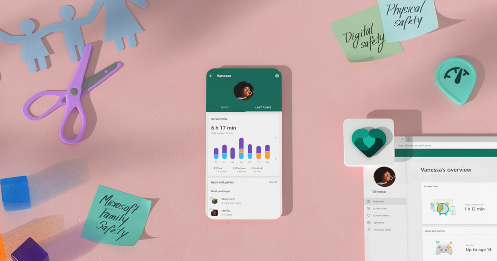 The Microsoft Family Safety app helps empower you and your family to create healthy habits and protect the ones you love.