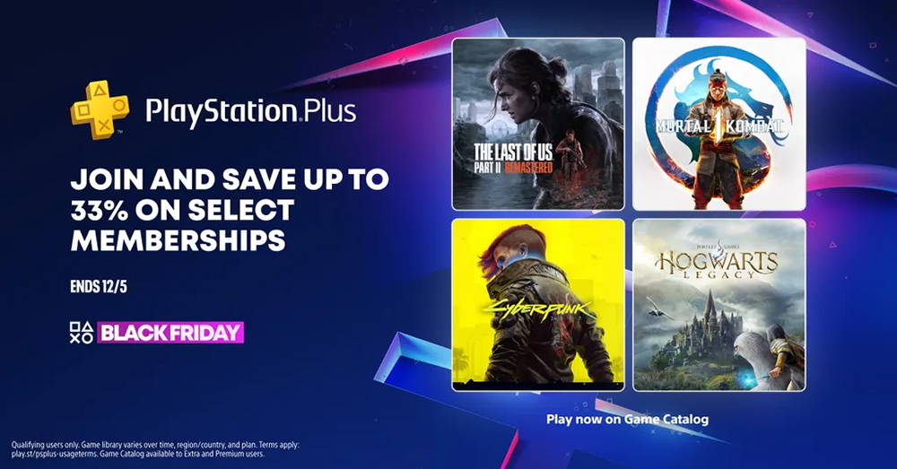  PlayStation Plus BF25 Deals