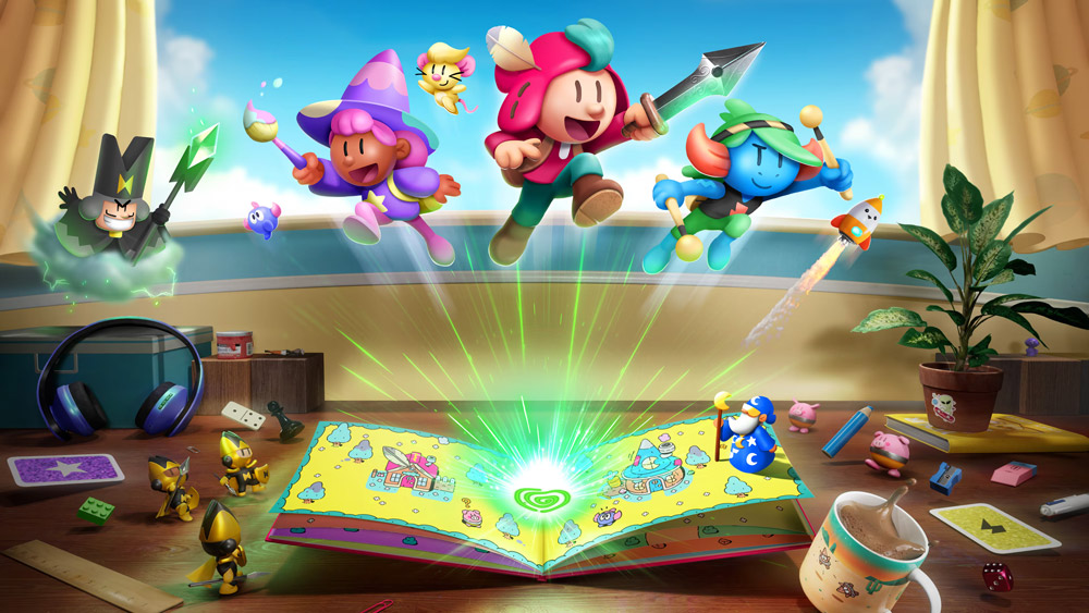 Jump between 2D and 3D worlds in this charming action adventure - solving puzzles, boxing badgers, flying with a jetpack, and enjoying many more delightful and surprising mini challenges as you become the hero of a living storybook.