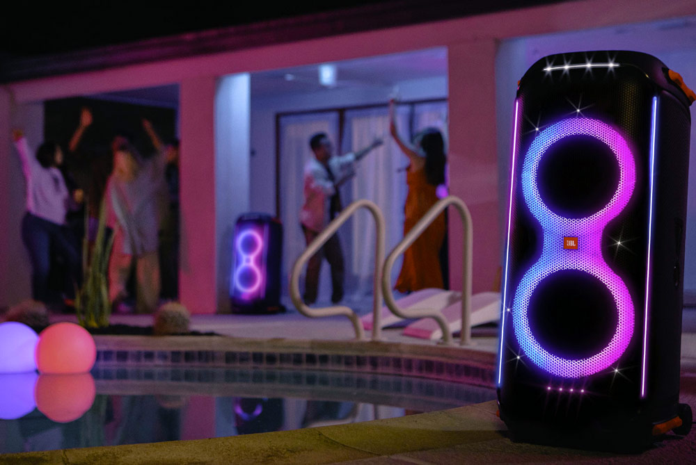 Party Speakers come in all sizes and colors