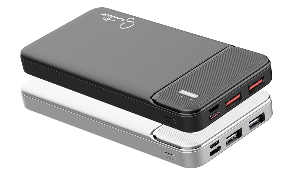 Sentio Power Bank 10.000 mAh (3x ports)