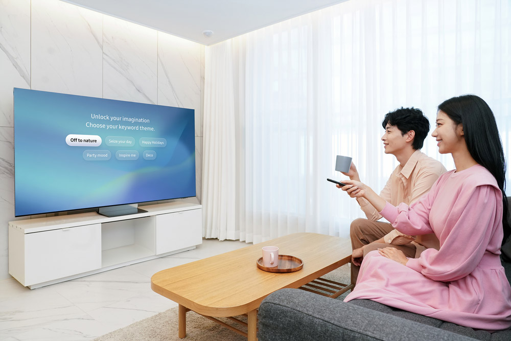 New AI-driven feature allows users to enjoy customized 4K images through Ambient Mode