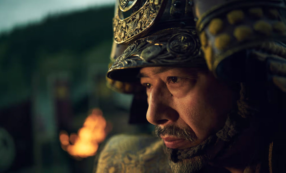 Heroic … Hiroyuki Sanada as Lord Toranaga in Shōgun. Photograph: Courtesy of FX Networks