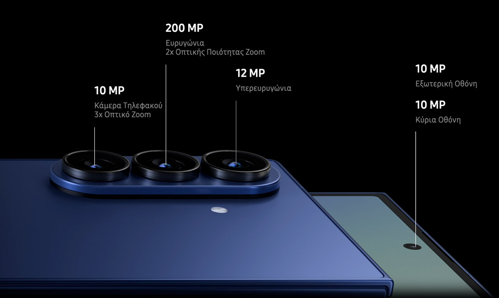 Galaxy Fold7 cameras