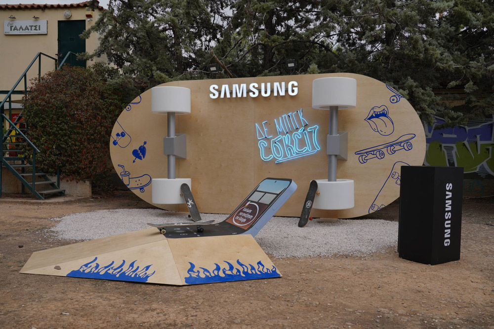 Samsung Skate-Spot with Galaxy Z Flip6
