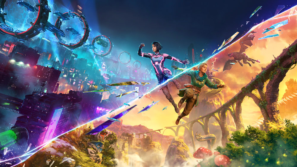 Split Fiction Keyart